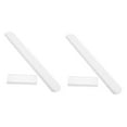 thumbnail image 4 of Hemoton 2 Sets  of Drawer Slides Furniture Guide Slides Plastic Drawer Runners Draw Rail Replacements, 4 of 8