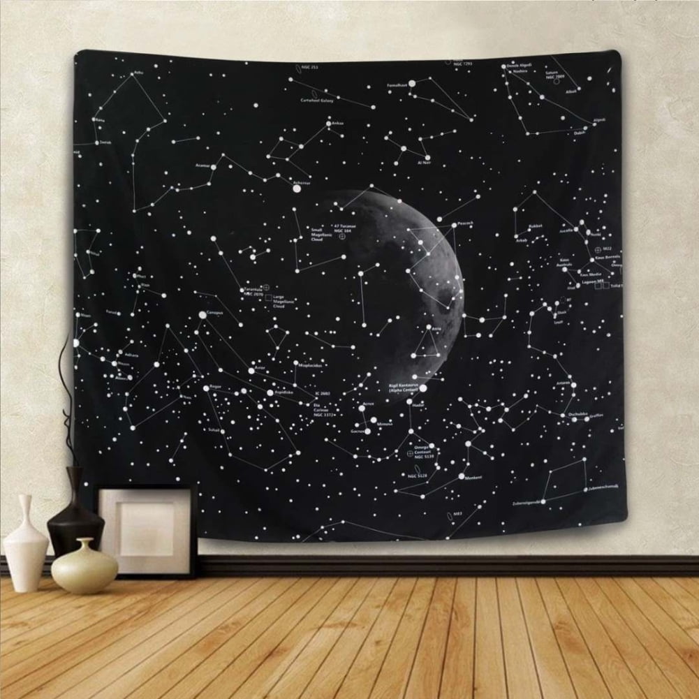 Details about   Constellation Tapestry Mandala Tapestry Wall Hanging Space Planet Wall Decor USA