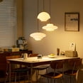 thumbnail image 3 of LittleGlovo Mid Century Art Milk White Glass Pendant Light, 3 of 21