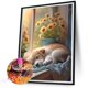 thumbnail image 2 of Pintura de diamante 1 5D DIY completo redondo taladro perro Kit decoración del hogar arte artesanal FLhrweasw Nuevo, 2 of 9