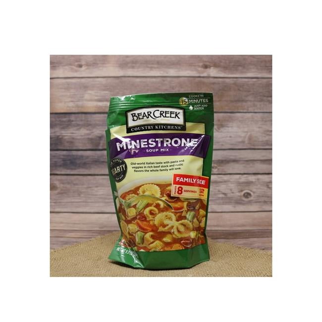 Bear Creek 8.4 oz Minestrone Soup Mix Pack of 6