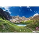 thumbnail image 3 of Fondos de fotografía de paisajes naturales con cielo azul, nubes blancas, montañas, árboles y ríos para bebés, 3 of 5