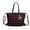 PL Navy, variant on MKF Collection Layla Solid Women's Multi-compartment Tote Bag, Convertible Backpack by Mia K - Navy Wine
