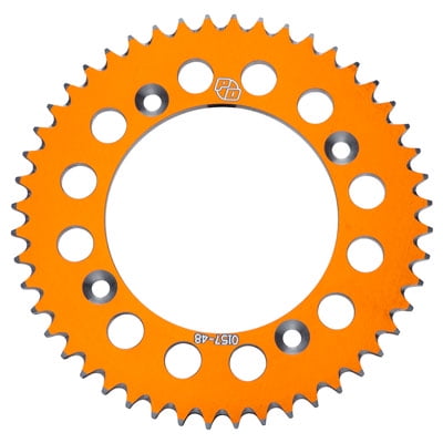 Primary Drive Rear Aluminum Sprocket 48 Tooth Orange for KTM 105 SX 2004