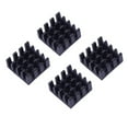 thumbnail image 3 of 8pcs Noir Aluminium Radiateur Refroidisseur Kit pour Framboise Pi 3, Pi 2, Pi Modèle B +, 3 of 7