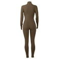 thumbnail image 4 of PEASKJP Shaper String Contrôle du Ventre Shaper Compression Sans Couture, Café TTG, 4 of 4