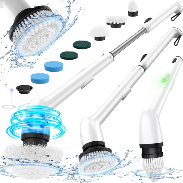 Cepillo eléctrico giratorio LyriFine 2024 resistente al agua IPX7