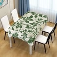 thumbnail image 3 of Yayeee Tablecloths for Rectangular Tables 54 x 54 inch Party Table Cover, Green Floral, 3 of 6