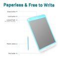 thumbnail image 3 of 10" LCD Writing Tablet Colorful Drawing Pad Electronic Graphics Doodle Board Erasable eWriter Stylus Gift for Kids Boys Girls Blue, 3 of 11