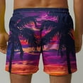 thumbnail image 5 of Hicidod Mens Swimming Trunks Quick Dry Swim Shorts with Mesh Lining Funny Print Casual Swimwear Bathing Suits Beach Short, 5 of 6