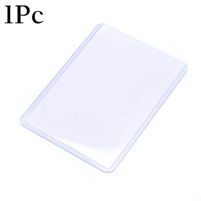 30PCS Card Sleeves Hard Plastic Card Sleeves for Baseball Card Protective  Card Holder for Trading Cards,Sports Cards 3 x 4 Inch