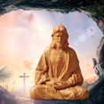 thumbnail image 4 of Sacred Heart Statue Decorative Figure Inspirational Catholic Ornament for Home or Entryway Décor Blessing, 4 of 8