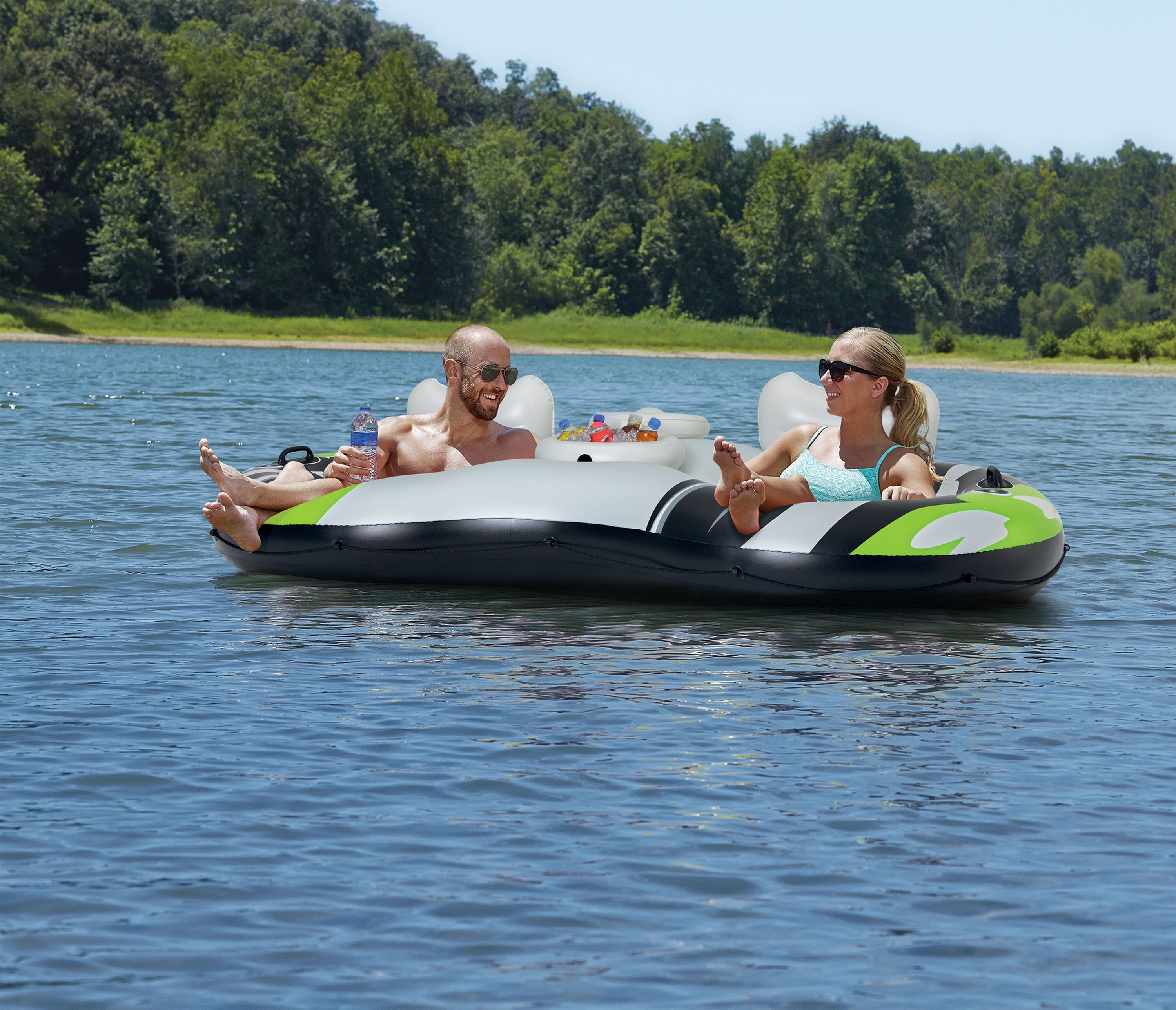 Ozark Trail Inflatable Tube Rapid Rider II- Double Rider