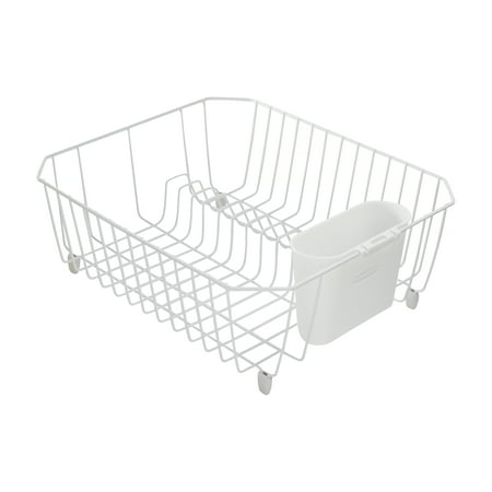 Rubbermaid Antimicrobial Dish Drainer, Small, (Best Dish Drainer Rack)