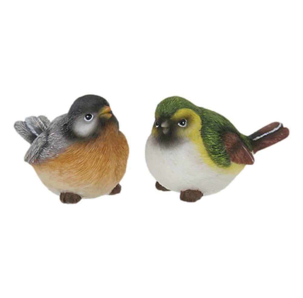 Chubby Little Bird Ceramic Bird Doll Figurine Ornament Home Garden Decor 