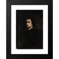 thumbnail image 2 of Wandalin Strzałecki 14x18 Black Modern Framed Museum Art Print Titled - Self-Portrait (1880), 2 of 5