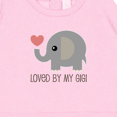 thumbnail image 3 of Inktastic Loved by My Gigi Grandma Baby Sweatshirt, 3 of 4