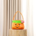thumbnail image 5 of THOVSMOON Bolsas para trucos o golosinas de Halloween, cesta de dulces de Halloween, cubo de regalo para suministros de fiesta de Halloween (calabaza), 5 of 5
