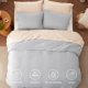 thumbnail image 4 of Juego de edredón Bedsure Queen Size, gris claro, 3 piezas, 4 of 7