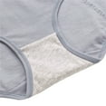 thumbnail image 6 of 3 Pack Period Underwear for Women Medium Waist Cotton Leakproof Comfortable Panties Medium Rise Menstrual Brief, 6 of 6