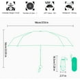 thumbnail image 4 of Labymos Sun Umbrella Folded Ultra-light Six-bone With Box Sun Protection UV Protection Sun Shade Sunshine, 4 of 8