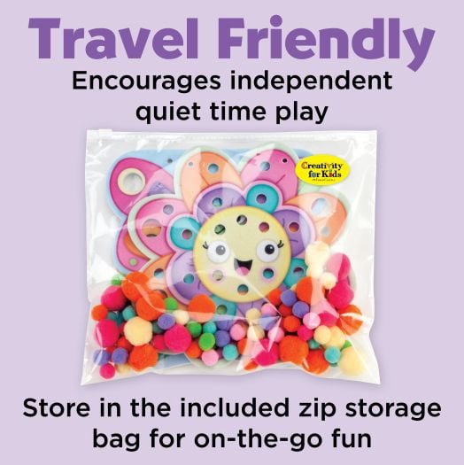 Creativity for Kids Garden Pom Pom Pictures Kit