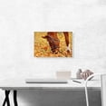 thumbnail image 2 of ARTCANVAS Autumn Horse Home decor Canvas Art Print - Size: 18" x 12" (1.50" Deep), 2 of 9