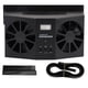 thumbnail image 1 of Mini ventilador solar portátil para coche, ventilador de ventilación para automóvil, ventilador de refrigeración negro, 1 of 14