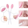 thumbnail image 2 of Vogacara Cepillo de limpieza de silicona para mujer, 24 piezas, con mango, cepillos exfoliantes, removedor de espinillas, suministro de belleza, Pinceles de maquillaje y herramientas Vogacara CE014730-01, 2 of 6