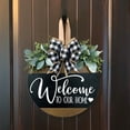thumbnail image 5 of Welcome To Decorate The Front Door With Wooden Door Signs Interesting Grandparents Gift, 5 of 5