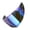 Clear REVO Blue, variant on Riousery Motorcycle Helmet Visor Replacement for Z8 Helmets, Windproof Anti-Fog Anti-UV Shield, Gold