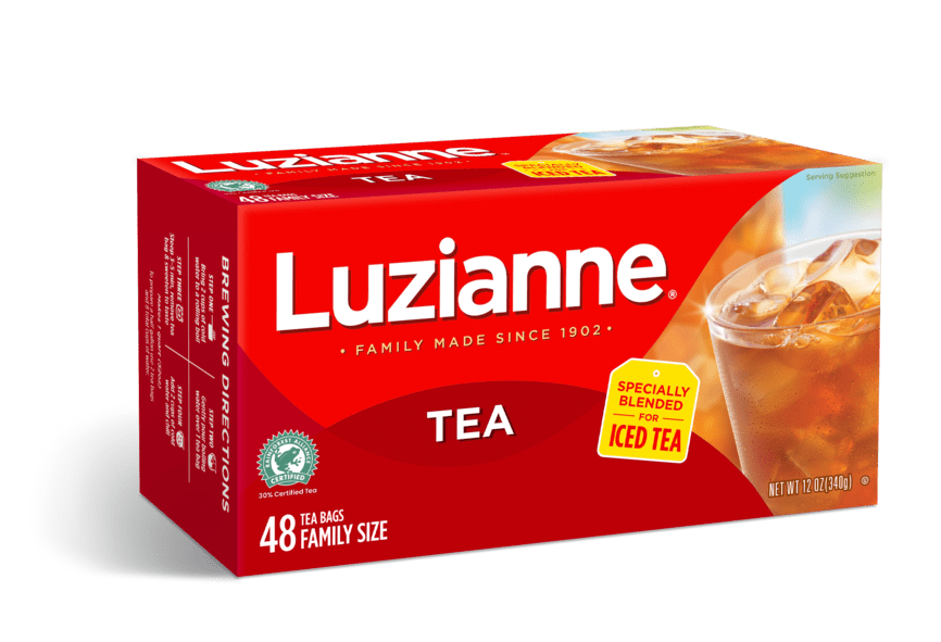 Luzianne, Black Iced Tea, Tea Bags, 48 Ct