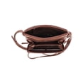 thumbnail image 3 of CTM®  Leather Shoulder Bag Purse with Side Organizer (Women's), 3 of 4