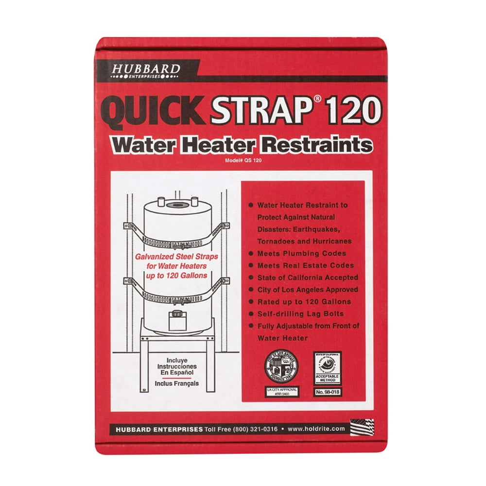 Quick Strap Water Heater Restraints
