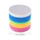 thumbnail image 5 of FELTECHELECTR 50 esponjas cosméticas reutilizables, prácticas esponjas limpiadoras exfoliantes faciales para desmaquillar., 5 of 7