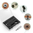 22 Pcs Screw Extractor Broken Bolt Remover Remove Stripped Screws Remove Rust Bolts Broken Stud