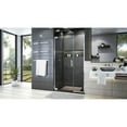 thumbnail image 2 of DreamLine Elegance Plus 39 3/4 - 40 1/2 in. W x 72 in. H Frameless Pivot Shower Door in Chrome, 2 of 7