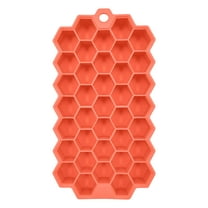 Mainstays Silicone Hexagon Ice Tray, Melon