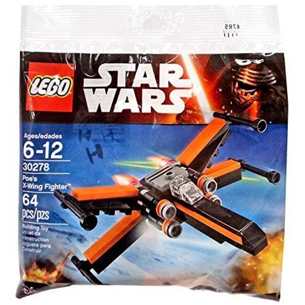 LEGO Star Wars Poe s X Wing Fighter 64 Piece Building Set LEGO 30278 Ages 6 12 Walmart
