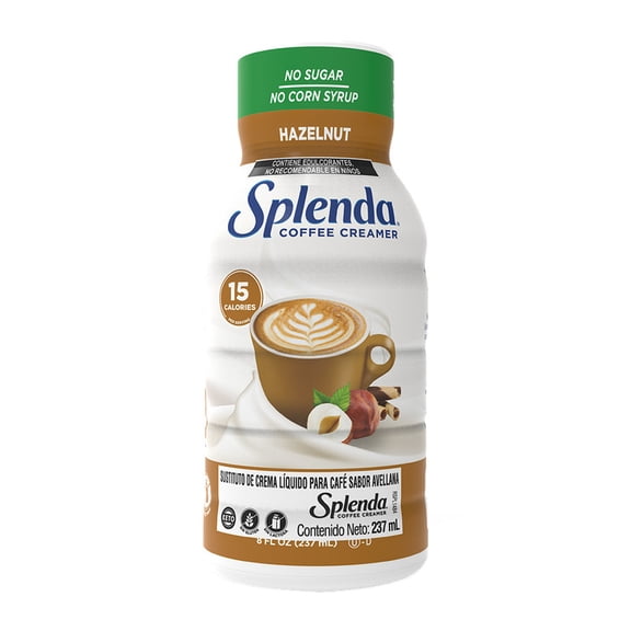 Cremador para café Splenda sabor avellana 237 ml