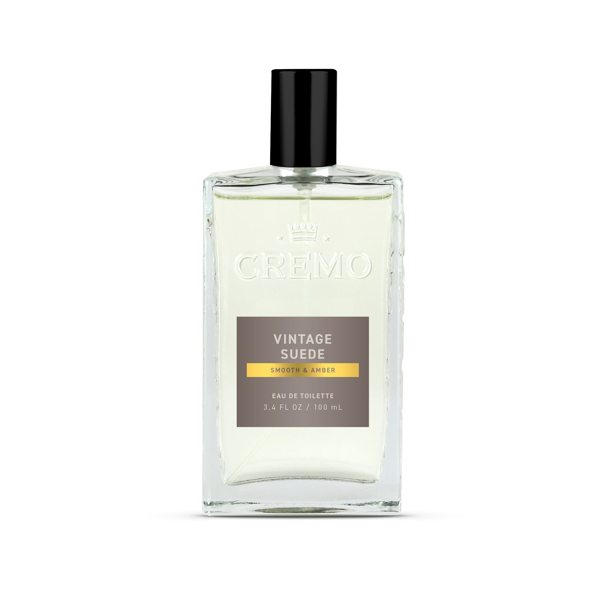 (3 pack) Cremo Reserve Collection Spray Cologne for Men, Vintage Suede, 3.4 fl oz