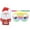 Assorted Color, variant on Mobutofu Christmas Decorations Pinata Traditional Design 1Set 15.7X9.4X2.8In