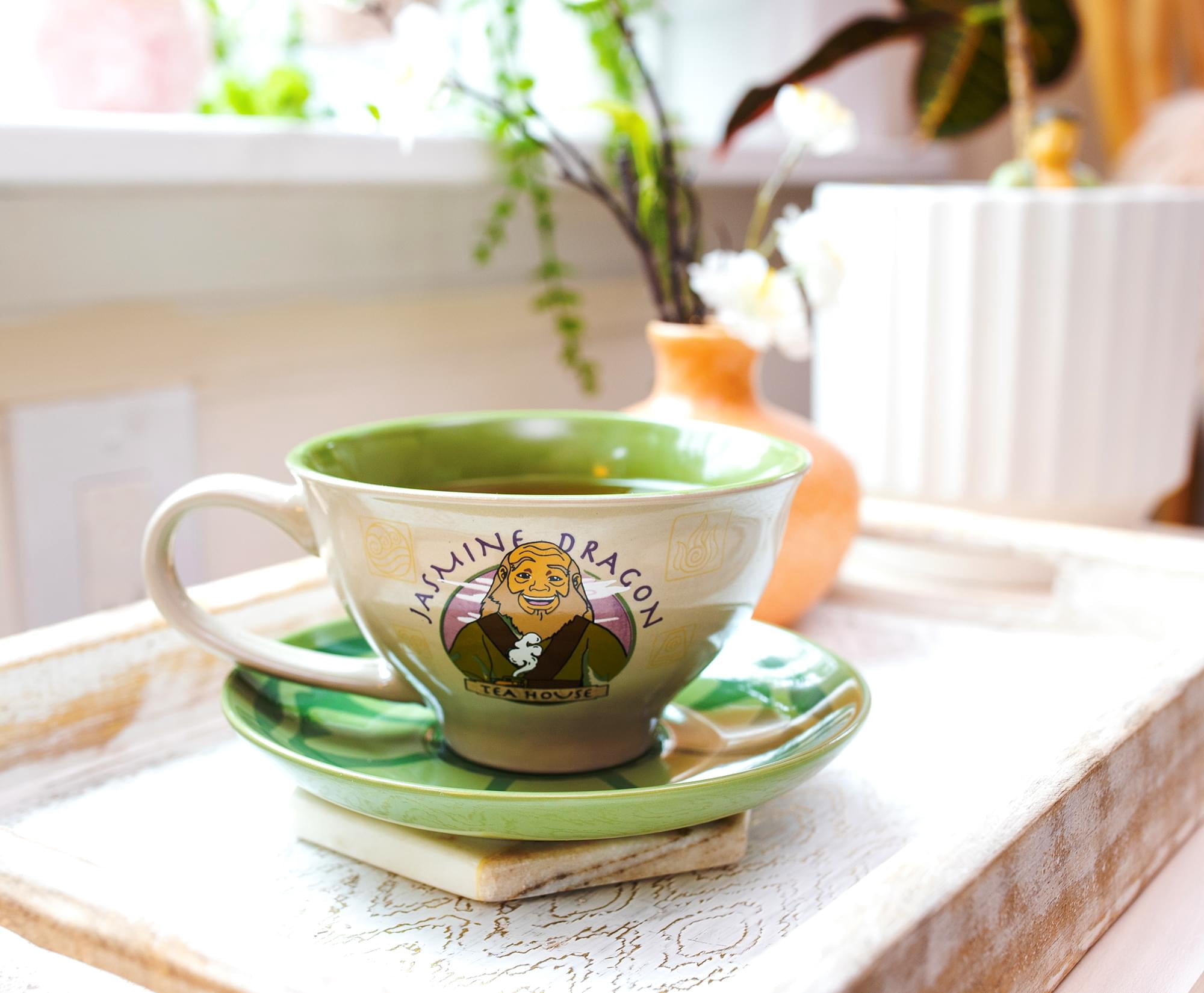 Avatar: The Last Airbender Jasmine Dragon 12-ounce Ceramic Teacup