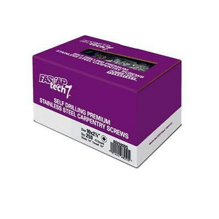 

Fastap Tech 7 No. 10 X 3-3/4 in. L Square Wood Screws 3 lb 150 pk