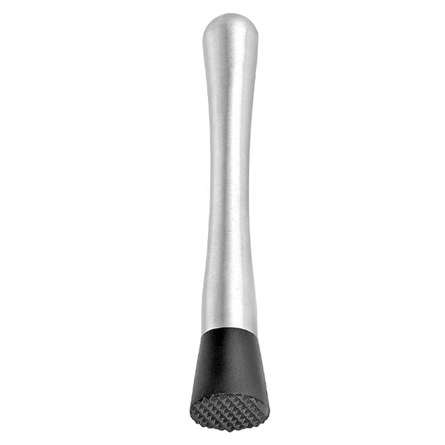 Professional Grade Mojito Masher, Stainless Steel Cocktail Muddler, Food Grade Safe Grid Texture, Ergonomic Design For Comfort, Compact Size For Easy Storage