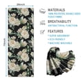thumbnail image 2 of Pioneer Flower Floral Print Pattern Hot Yoga Mat Towel Non Slip for Hot Yoga - Quick-Drying Yoga Mat Cover with 4 Corner Pockets with Travel Bag - Hot Yoga Towel Non Slip 70"x26", 2 of 6