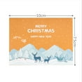 thumbnail image 5 of 1/10PCS Cute Cartoon New Years Printed Winter Holiday Greeting Card Set Xmas Gifts Cards Merry Christmas 4-1PCS, 5 of 8