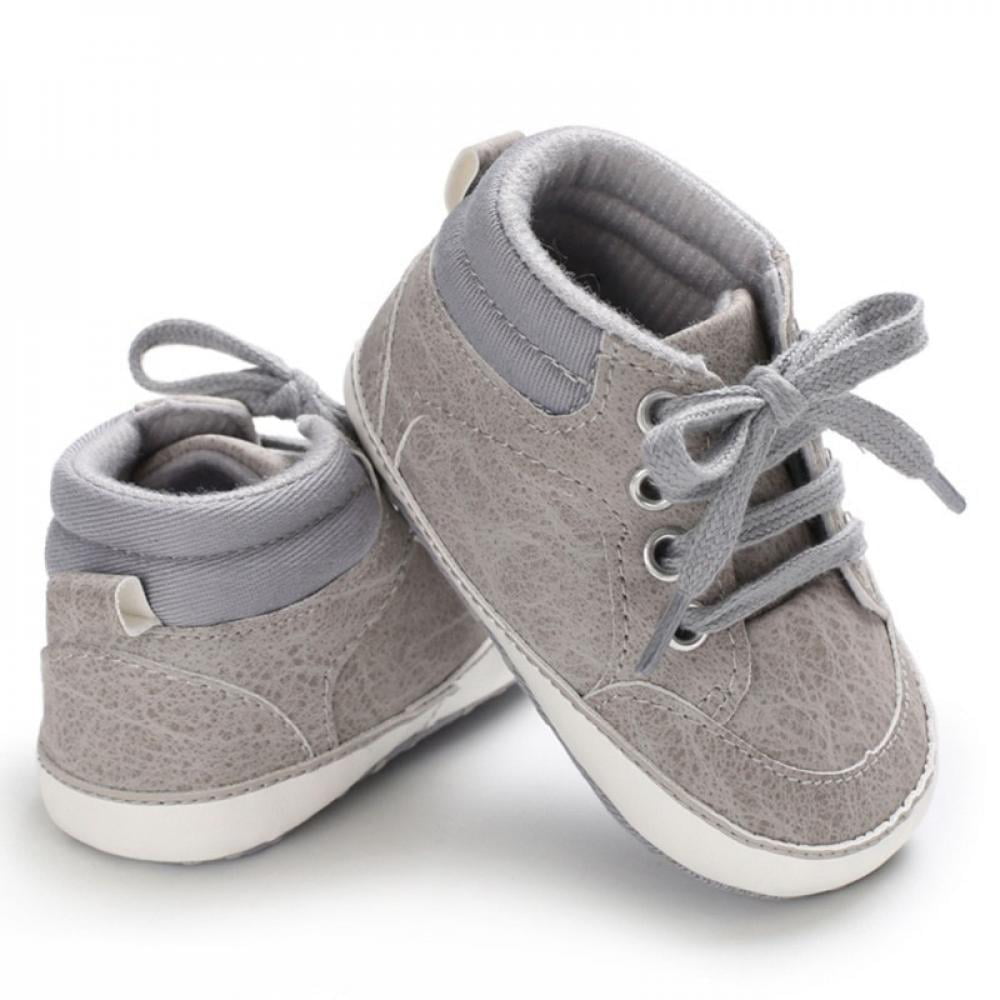 Baby Newborn First Walkers Toddler Sneakers Soft Sole Non-Slip Crib  Shoes