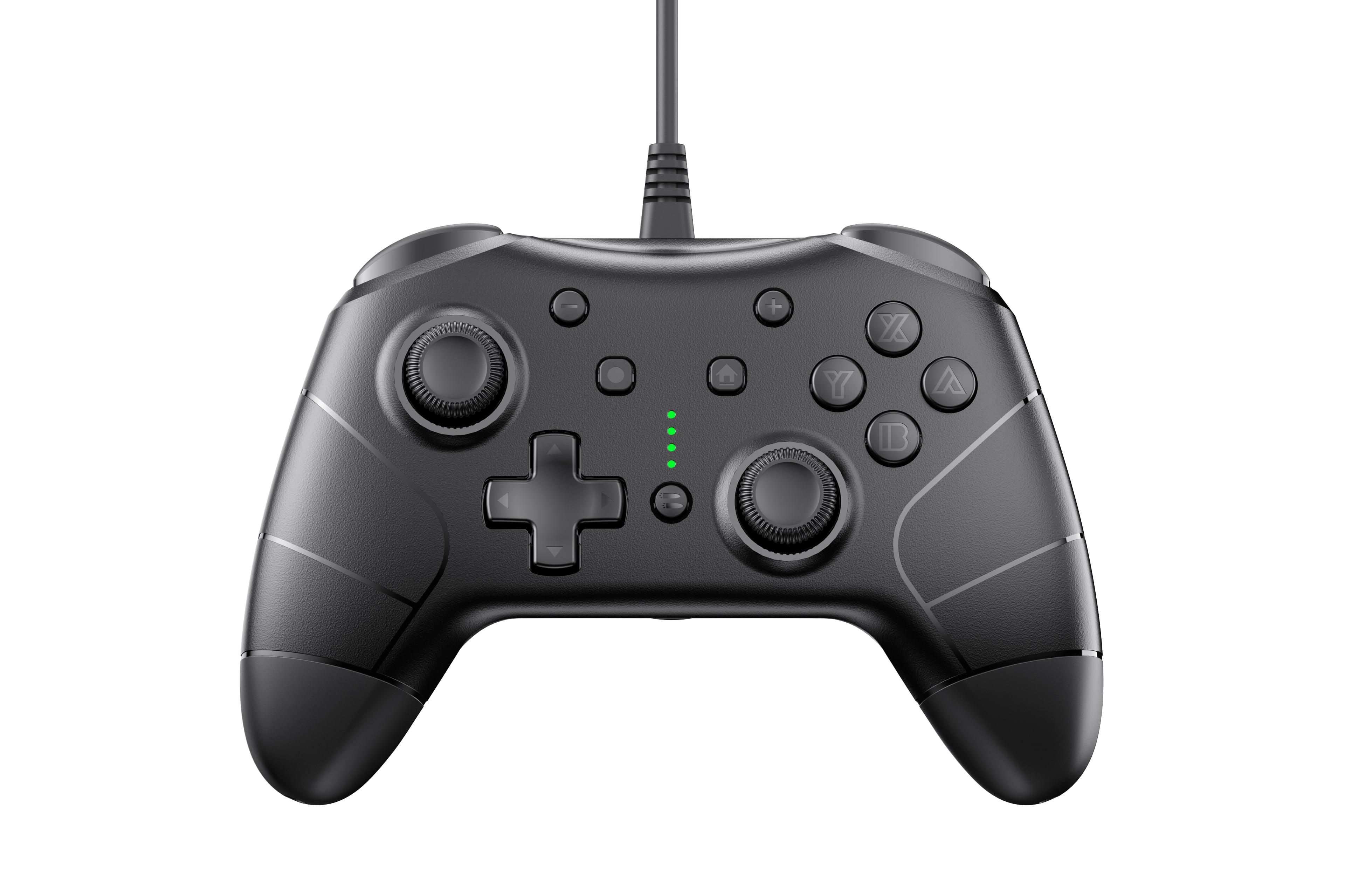 onn. Wired Controller for Nintendo Switch - Black - Walmart.com