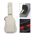 thumbnail image 1 of Maoww Acoustic Guitar Bag with Pockets Backpack Adjustable Shoulder Strap for Bass Beige, 1 of 9